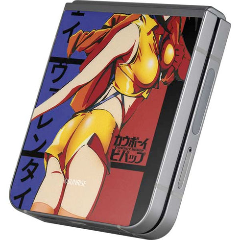 Cowboy Bebop Faye Valentine Galaxy Z Flip6 Skin